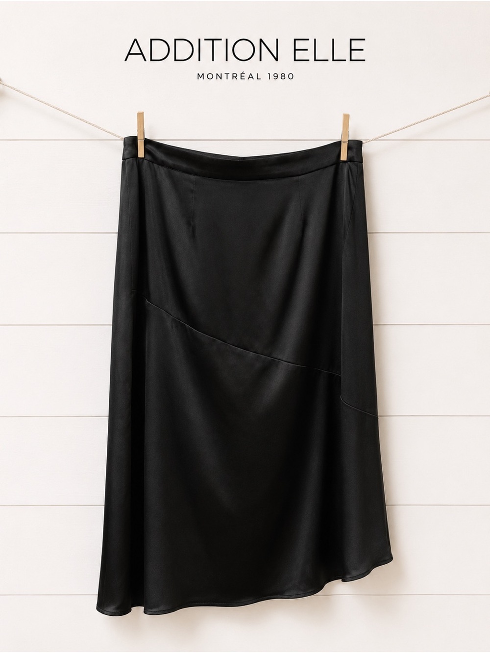 A MTL 1980 – Black Satin Skirt 16
